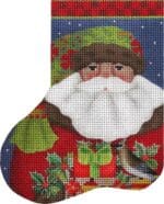 Melissa Shirley Designs - Forest Santa Mini Sock