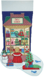 Alexa Designs - Toy Shop with Girl Stocking