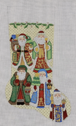 Alexa Designs - International Santa's Stocking