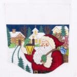 Alexa Designs -  Santa With Lantern and Girl Toys (135)
