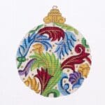 Alexa Designs - Blue and Green Vine Ornament