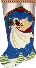 Melissa Shirley Designs - White Angel Stocking
