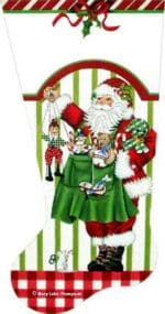 Melissa Shirley Designs - Toy Santa Stocking