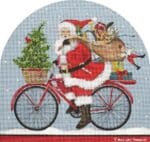 Melissa Shirley Designs - Santa Bike