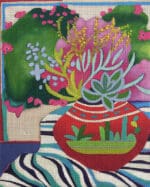 Melissa Shirley Designs - Red Bowl Bouquet