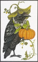 Melissa Shirley Designs - Crow with Pumpkin