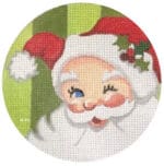 Raymond Crawford - Santa Green Background