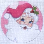 Raymond Crawford - Santa Pink Background