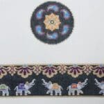 Funda Scully - Indian Elephants Hinged Box