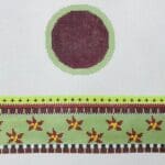 Funda Scully - Green & Burgandy Hinged Box