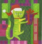 Ruth Schmuff - Christmas Cat Collage