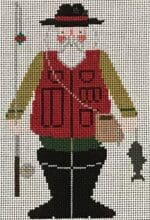 Designs by Petei -  Gone Fishing Santa