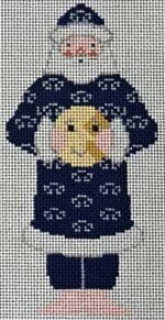 Designs by Petei -  Blue Moon Santa