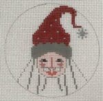 Designs by Petei -  Scandinavian Santa Round