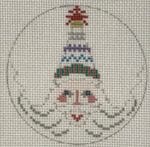 Designs by Petei -  Russian Santa Round