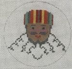 Designs by Petei -  African Santa Round