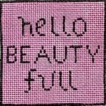 Vallerie Needlepoint Gallery - Hello Beauty Full