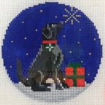 Kirk & Bradley Needlepoint - Midnight Black Labrador