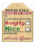 The Meredith Collection - Naughty or Nice Gift Tag