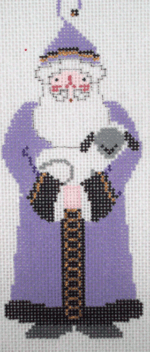 Designs by Petei -  Santa Holding Lamb