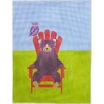 Zecca Designs - Bear on a Adirondack Chair