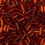 Sundance 3mm Bugle Beads - Christmas Red