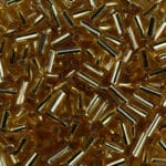 Sundance 3mm Bugle Beads - Gold