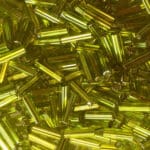 Sundance 6mm Bugle Beads - Lime Green