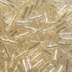Sundance 6mm Bugle Beads - Twisted Crystal
