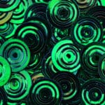 Sundance Sequin Shapes - Etched Peacock Round