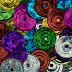 Sundance Sequin Shapes - Etched Metallic Round