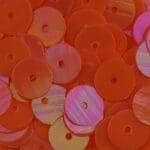 Sundance 6mm Sequins -  Safety Orange