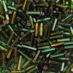 Sundance 6mm Bugle Beads - Olive