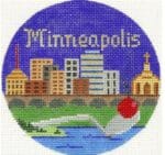 Silver Needle - Minneapolis Ornament