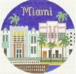 Silver Needle - Miami Ornament