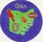 Silver Needle - Ohio Ornament