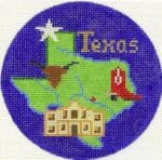 Silver Needle - Texas Ornament