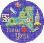 Silver Needle - New York Ornament