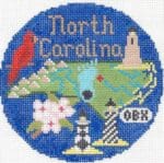 Silver Needle - North Carolina Ornament
