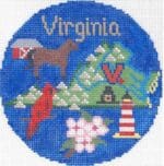 Silver Needle - Virginia Ornament