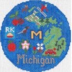 Silver Needle - Michigan Ornament