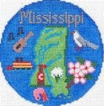 Silver Needle - Mississippi Ornament