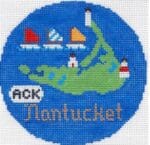 Silver Needle - Nantucket Ornament