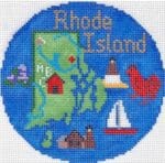 Silver Needle - Rhode Island Ornament