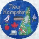 Silver Needle - New Hampshire Ornament