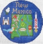 Silver Needle - New Mexico Ornament