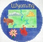 Silver Needle - Wyoming Ornament