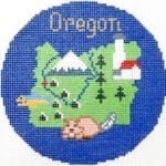 Silver Needle - Oregon Ornament