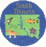 Silver Needle - South Dakota Ornament