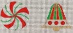 Brenda Stofft Designs - Candy/Bell Minis in Red/Green